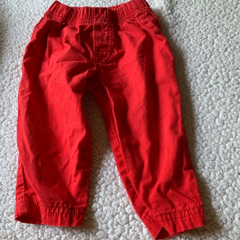 Red pants